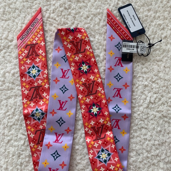 NEW LOUIS VUITTON FLOWERS FOREVER BANDEAU - M77684 - Picture 11 of 13